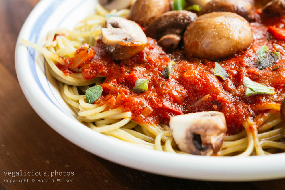 Stock photo of Quinoa spaghetti
