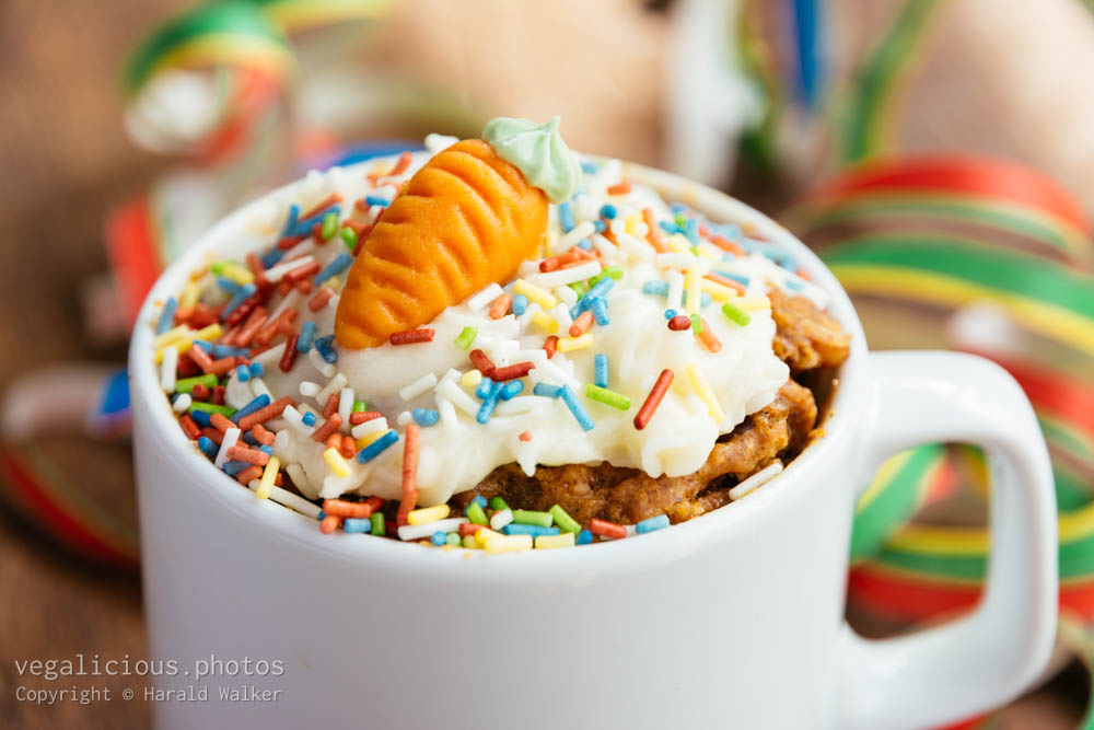 Stock photo of Carrot cupcake