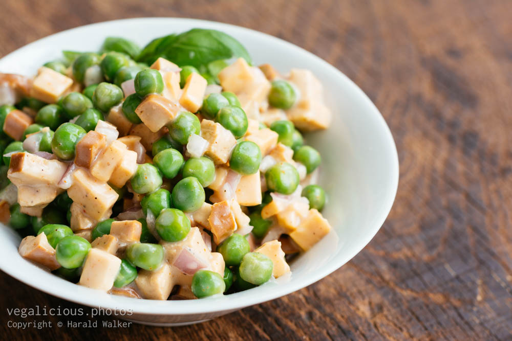 Stock photo of Pea salad