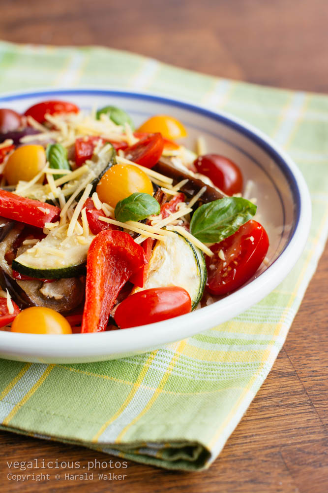 Stock photo of Pasta with Roasted Vegetables