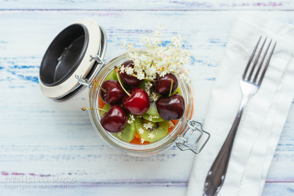Stock photo of Fruit Salad in Jar
