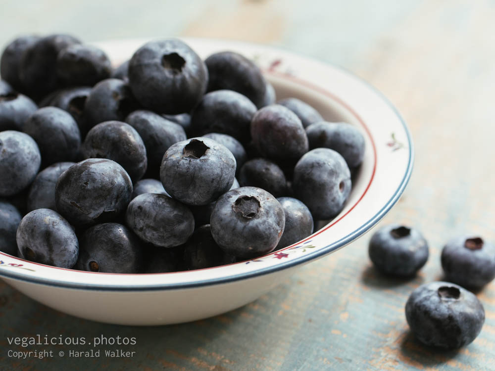 Stock photo of Fresh blueberries