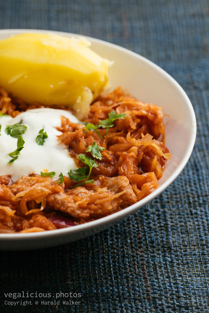 Stock photo of Vegan Szekely Goulash