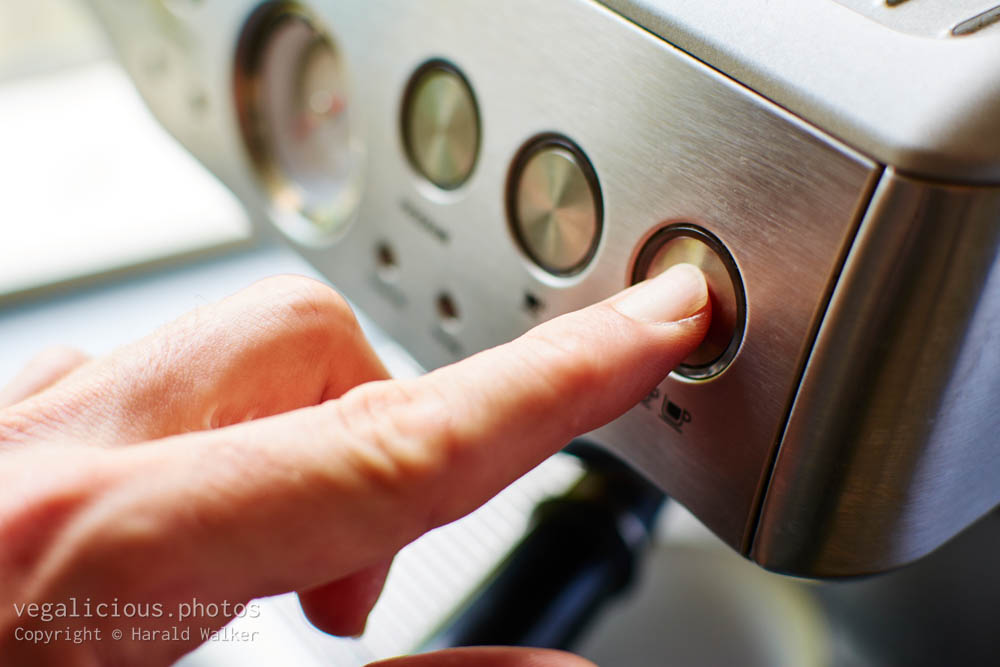 Stock photo of Push the button