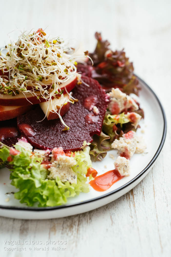 Stock photo of Beet and Apple Salad