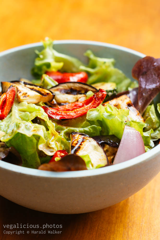 Stock photo of Mixed salad with grilled vegetables
