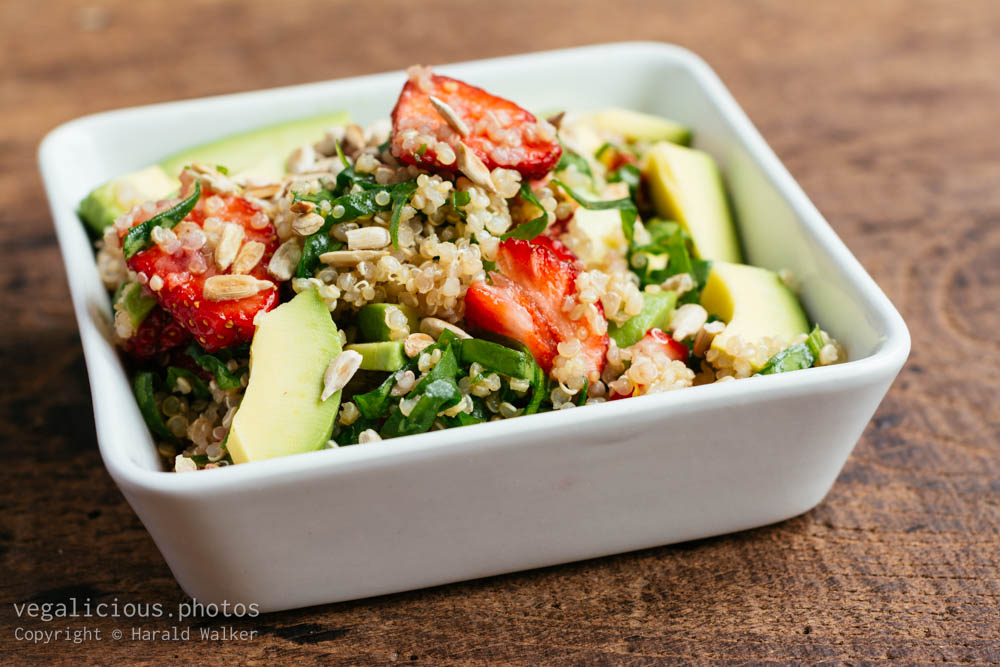 Stock photo of Quinoa Strawberry Salad