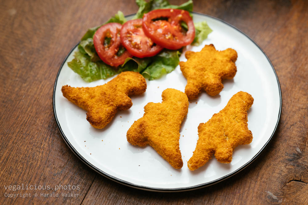 Stock photo of Vegan chicken nuggets