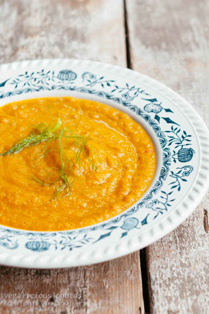 Stock photo of German-Style Carrot and Fennel Soup