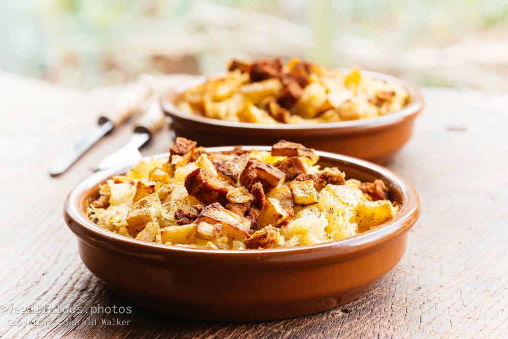 Stock photo of Sauerkraut and Mashed Potato Casserole