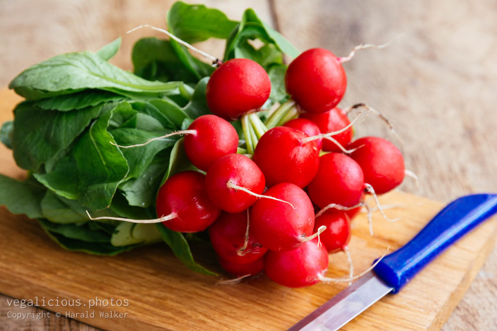 Stock photo of Red radishes