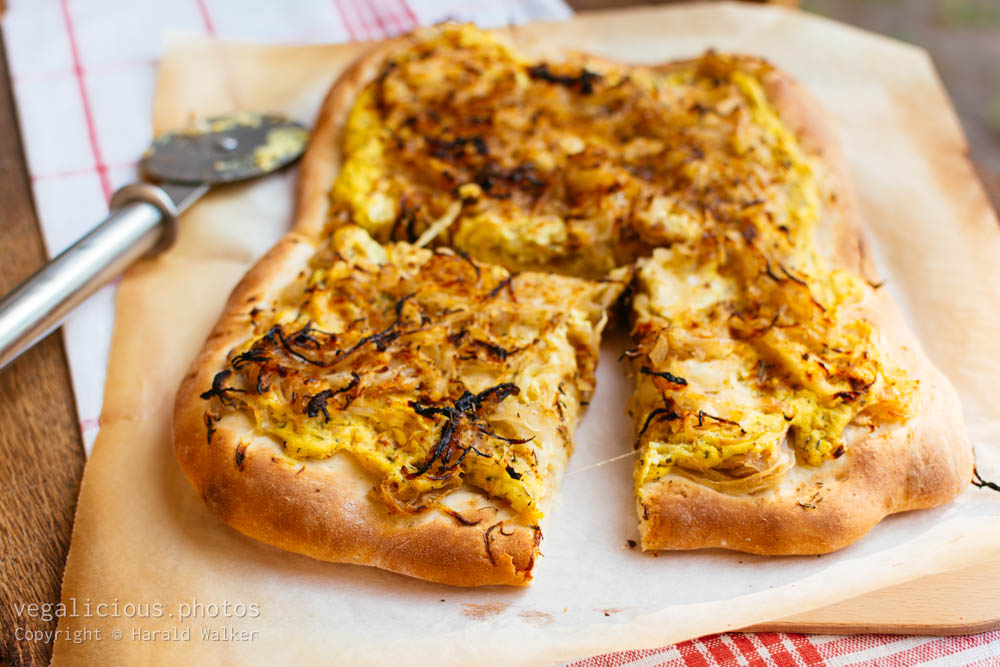 Stock photo of Germann onion cake