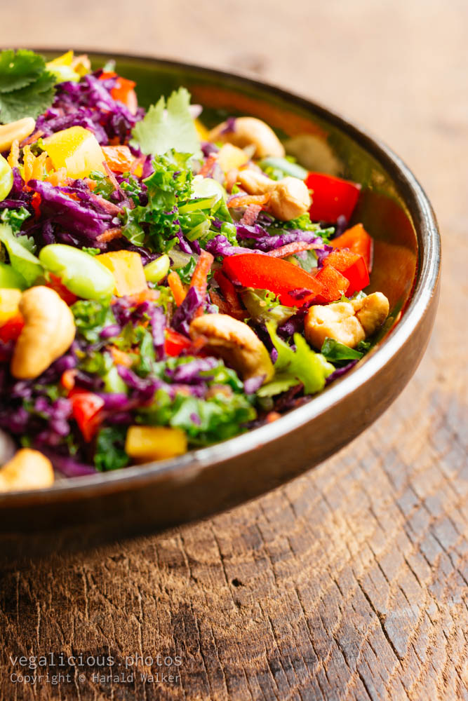Stock photo of Asian slaw salad