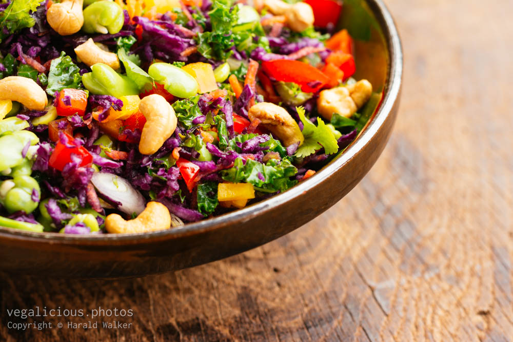 Stock photo of Asian slaw salad