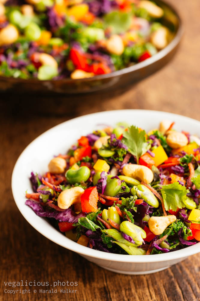 Stock photo of Asian slaw salad