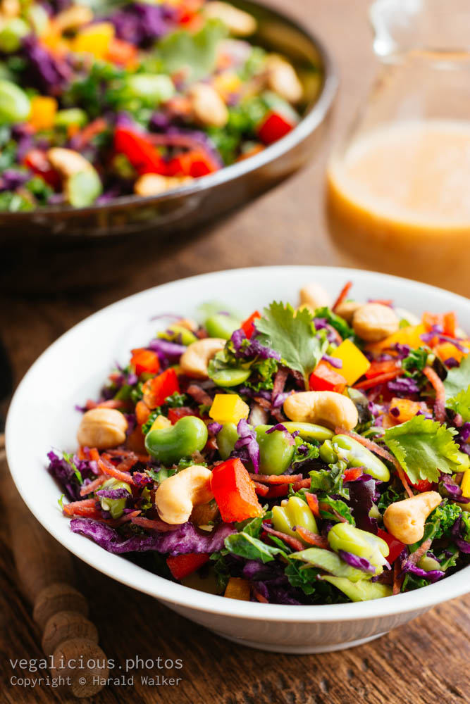 Stock photo of Asian slaw salad
