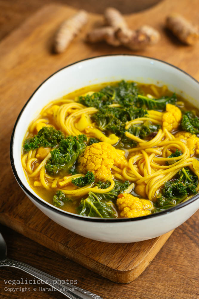 Stock photo of Turmeric Broth Detox Soup