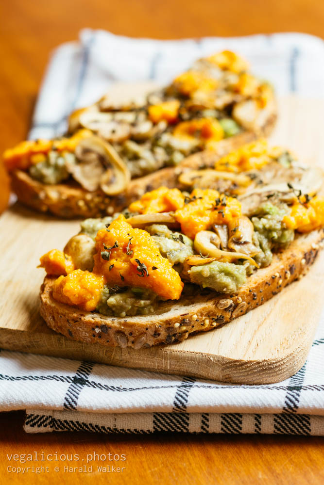 Stock photo of Avocado toasts