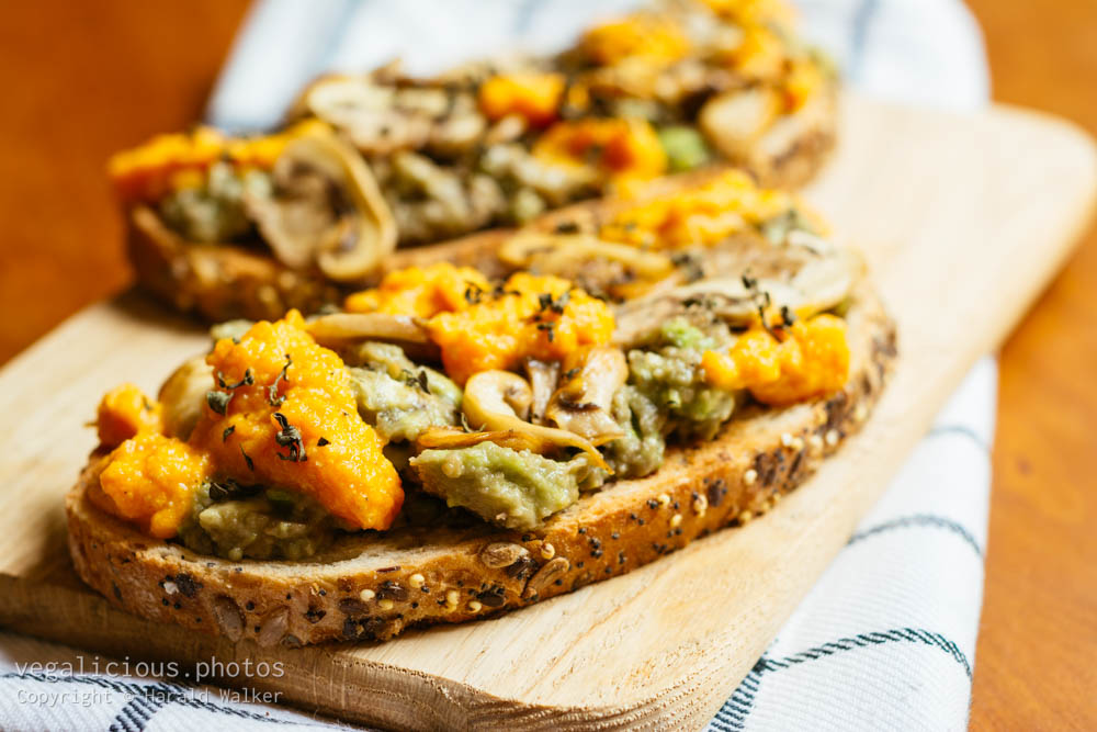 Stock photo of Avocado toasts