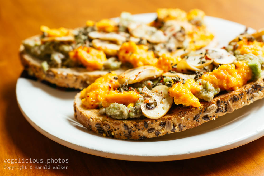 Stock photo of Avocado toasts