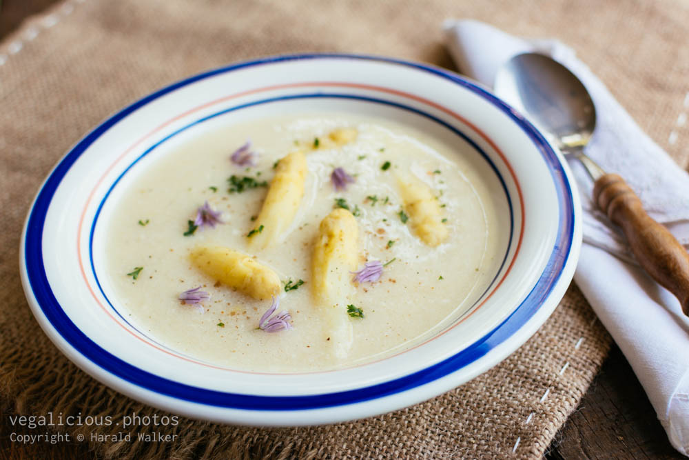 Stock photo of German Asparagus Soup