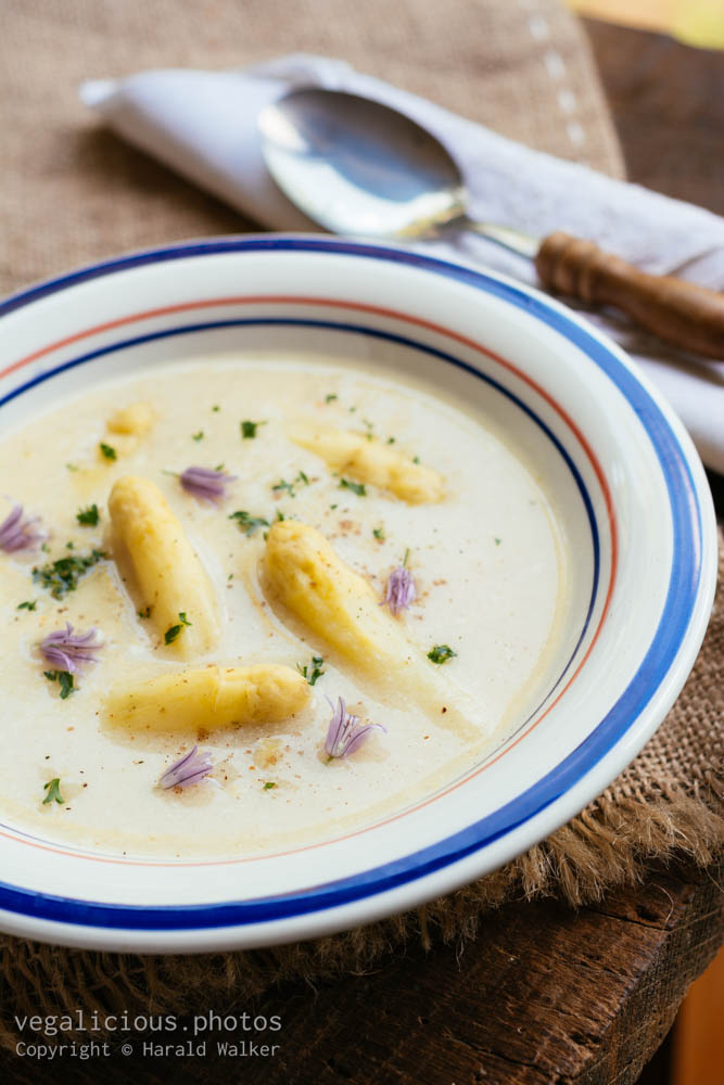 Stock photo of German Asparagus Soup