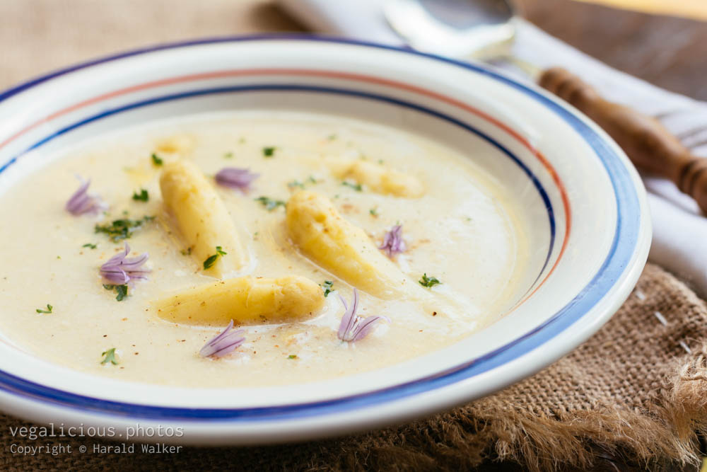 Stock photo of German Asparagus Soup