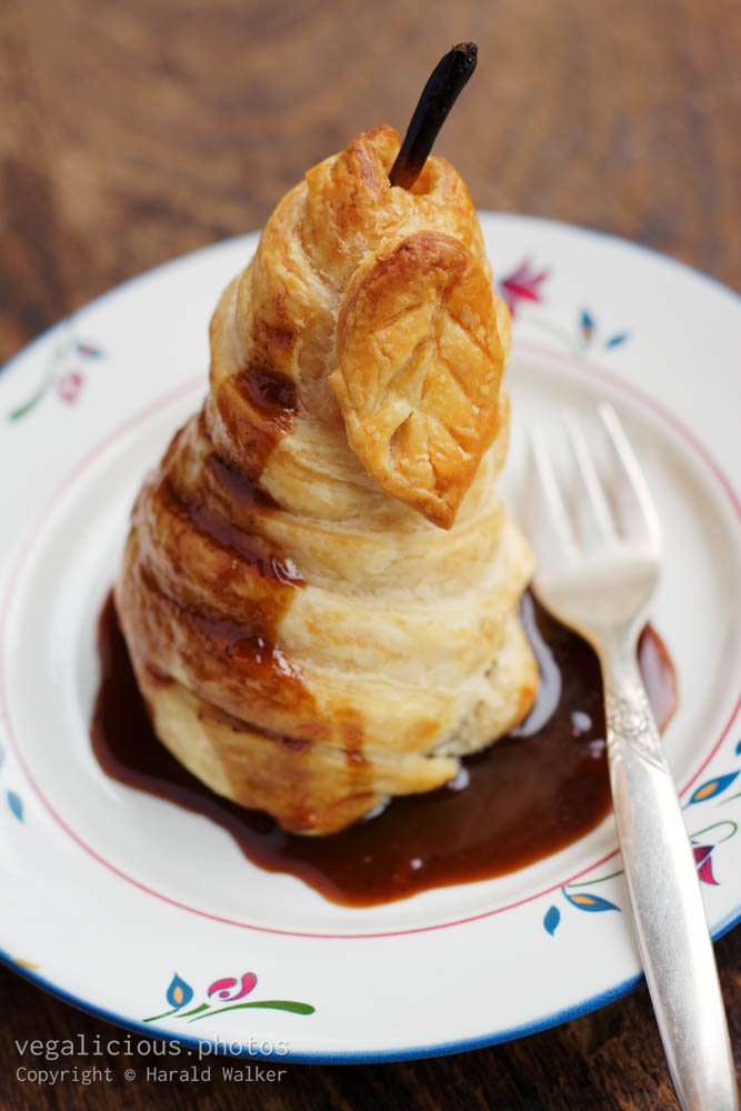 Stock photo of Baked Pears En Croute